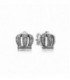 PENDIENTES PLATA CORONA CIRC TRAN`PARENT 290539CZ