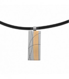 COLGANTE ACERO Y CAUCHO AD0377