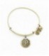 PULSERA INICIAL P DORADA A08EB91PG