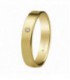 ALIANZA PLANA 4MM 1 DIAMANTE 55401002
