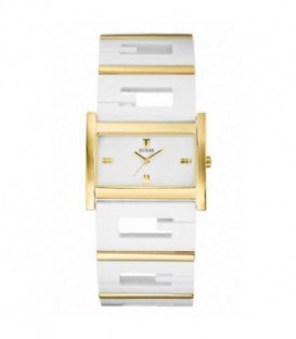 RELOJ GUESS DORADO/BLANCO W12587L1