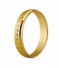 ALIANZA DE 4,0MM FACETADO DIAMANTADO 5140108