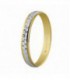 ALIANZA BICOLOR FACETADA DE 3,0MM 5230108