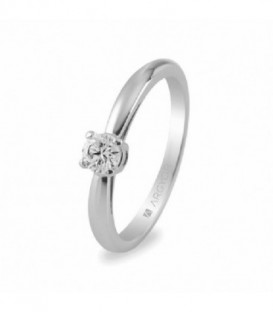 SOLITARIO CON 1 DIAMANTE ORO BLANCO 0.16 SOLITARIO CON 1 DIAM