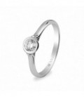 SOLITARIO CON DIAMANTE DE 0.30CT 74B0022