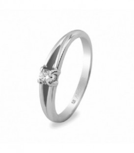SOLITARIO CON 1 DIAMANTE DE 0.10CT 74B0001