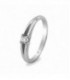 SOLITARIO CON 1 DIAMANTE DE 0.10CT 74B0001
