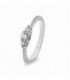 ANILLO CON 3 DIAMANTES 0.17CT 74B0009
