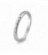 ANILLO DE ORO BLANCO CON 5 CIRCONITAS 74B0002Z