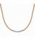 GARGANTILLA ORO ROSA Y BLANC BRI 0,20CLT 03-153398R