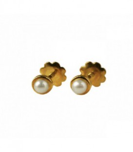 PENDIENTE DE ORO 18K PERLA 02-970917