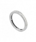 ANILLO DE ORO BLANCO CON DIAMANTES 01-173819