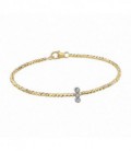 PULSERAS DE ORO AMARILLO Y DIAMANTES 05-162324A