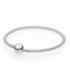PULSERA PLATA MALLA CIERR PAND 596543-17