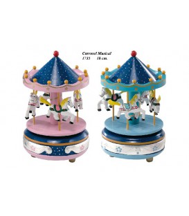 CARRILLON ROSA 18 CMS 1735R