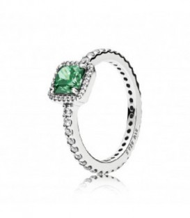ANILLO PLATA CIRCONITA VERDE 190947GCZ-56