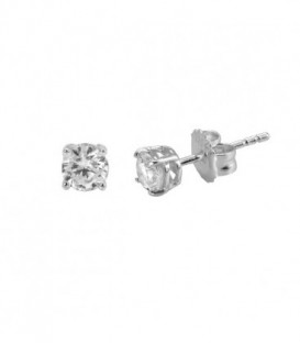 VIDAL PENDIENTES PLATA 4,5 MM P2084