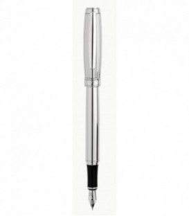 PLUMA PLATEADA CON ESTUCHE H6014-02S