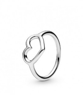 ANILLO CORAZON ABIERTO PULIDO TALLA 12 198613C00-52