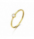LECARRE ANILLO CHATON 0,05 CLTS ORO AMAR GA014OA