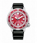 PROMASTER ECO-DRIVE DIVER SS ESFERA ROJA BN0159-15X