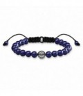 THOMAS SABO PULSERA AZUL Y PLATA A1779-535-1