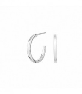 20 MM PENDIENTES PLATA ARO PLANO SEA-100-155-02