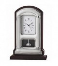 RELOJ PENDULO COLUMNAS PLATA 1038/1