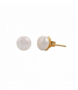 PENDIENTES PERLA CULTIVADA 6,5 MM G1309A