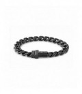 PULSERA AC INOX PAV. NEGRO CIERRE MAGNET 2790259