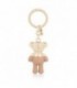 LLAVERO METAL TEDDY BEAR DORADO-TOPO 195970361