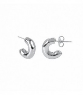 AROS 14,5 MM X 5 MM FACETADO PLATEADO Q3516