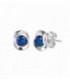 PENDIENTES CIRCONITA AZUL 4, 75 MM P3508