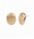 PENDIENTES OVALADO RAYADO CHAPADO X46557