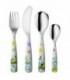 SET 4 PCS CUBIERTOS INFANTILES RANA LU6075