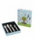 SET CUBIERTOS FERME ANIMALES 4 PIEZAS LU6092