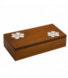 JOYERO 28 X 14 X 7 CMS MADERA CLARA LU8352