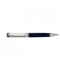 BOLIGRAFO PLATEADO AZUL PIERRE CARDIN PCX32/1