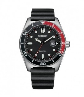 ECO-DRIVE SS ANALOGICO CORREA CAUCHO AW1769-10E