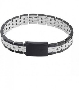 PULSERA ACERO/NEGRO BRAZALETE 2790503